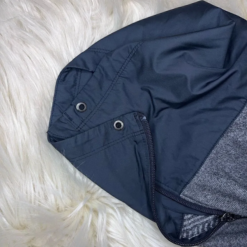Under Armour cold gear heathered grey lightweight vest sz small